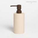 DISPENSER CERÁMICA CEMENTO 18X6CM