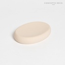 JABONERA CERÁMICA CEMENTO 10,5X10CM