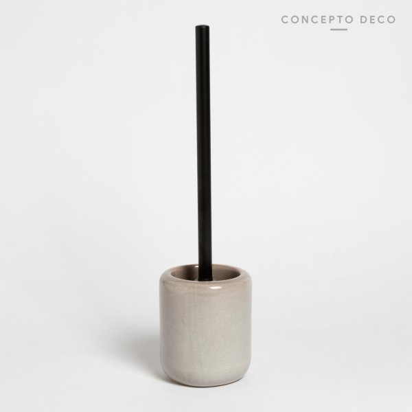 ESCOBILLA CERÁMICA CRAQUELADA BLANCO 40X8,5CM