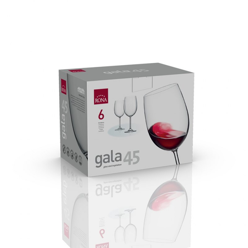 COPAS VINO 450 ML. RONA GALA X 6