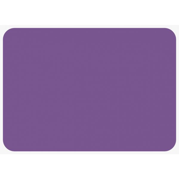 INDIVIDUAL PVC FINO 30 X 40 CM VIOLETA