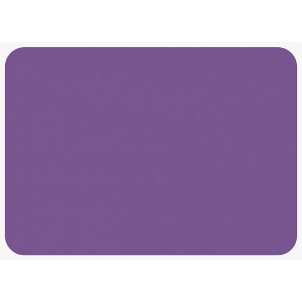 INDIVIDUAL PVC FINO 30 X 40 CM VIOLETA