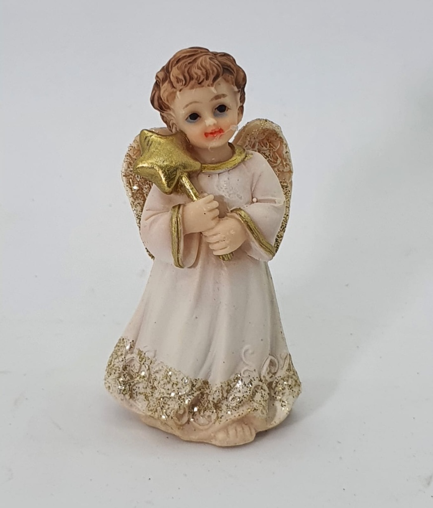 ANGEL PARADO SURTIDO X 2 X 8CM CREAM GOLD