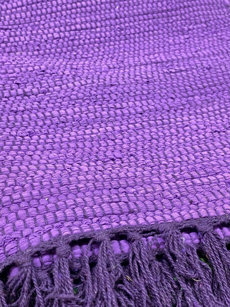 ALFOMBRA LISA VIOLETA 70X120