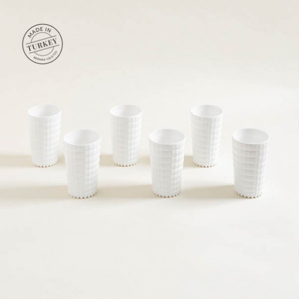 VASO DE ACRILICO TAKSIM WHITE 700ML