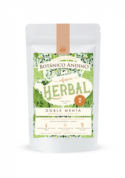 TE EN HEBRAS 7/ DOBLE MENTA BOTANICA ANDINO