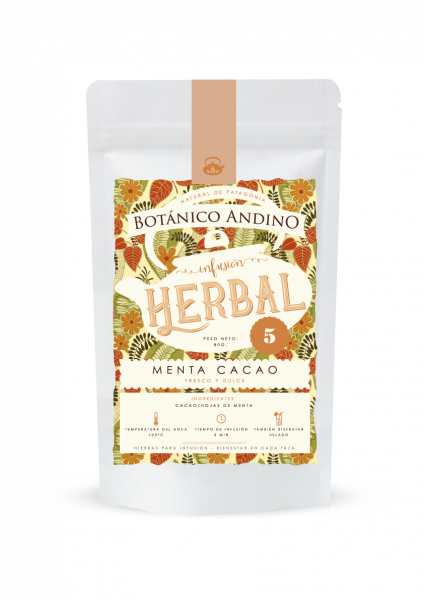 TE EN HEBRAS 5/ MENTA CACAO BOTANICA ANDINO