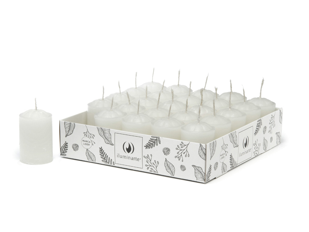 VELONCITO SOUVENIR PACK X 25 BLANCO ILUMINARTE