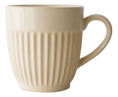 MUG CANELA 350CC MANTECA CERAMICA