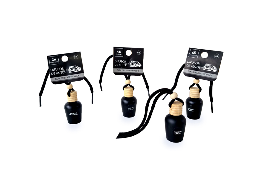 AROMATIZANTE DE AUTO BLACK 12 ML DULCES VAINILLA ILUMINARTE