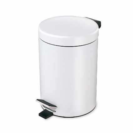 RECIPIENTE RESIDUOS 5 L. BLANCO C/PEDAL