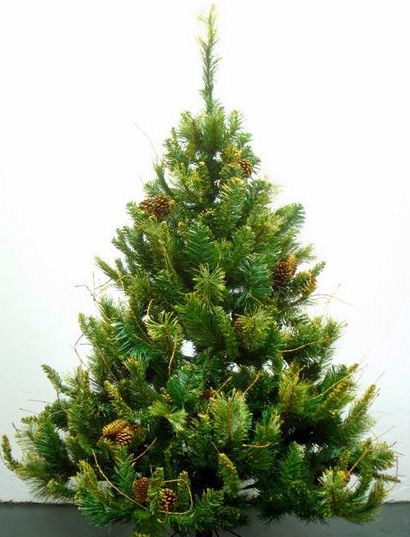 ARBOL 120 CM APLACIAN MIX GOLD 4PIE 381 TIPS GOLD MIXED