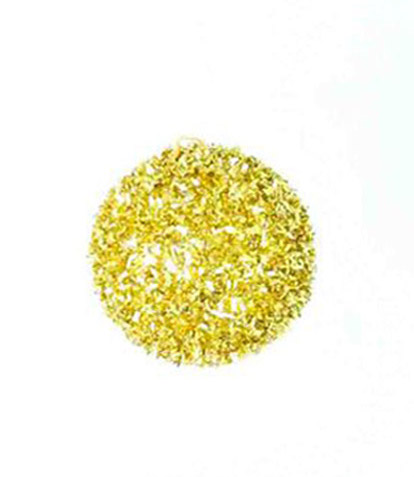 PELOTA NAVIDAD X 6 6CM GOLD