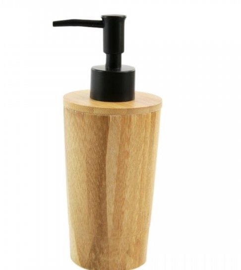 BAMBOO CONICO DISPENSER BOMBA NEGRA