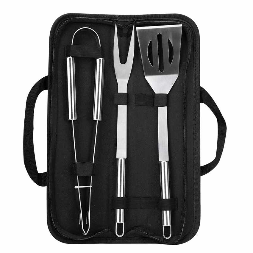 SET ASADO 3 PIEZAS CON MELETIN TELA