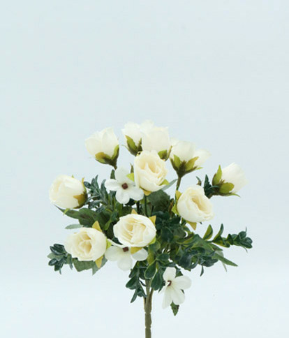 ROSE BUSH X 1 0 29 CM. WHITE