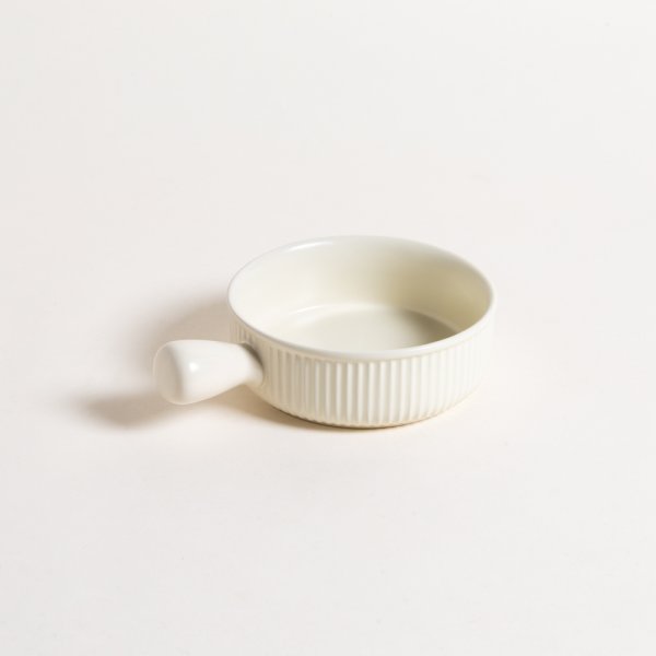 COPETINERO DE CERAMICA CREAM 15,5 CM