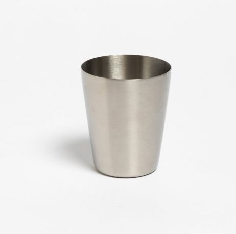 VASO ACERO CONO 10H