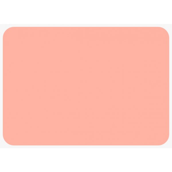 INDIVIDUAL PVC FINO 30 X 40 CM ROSA