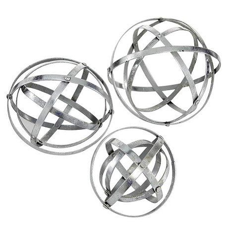 ESFERAS METAL SET X 3 26 , 21 , 16 CM