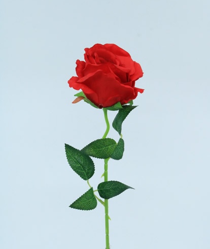 ROSE SPRAY 52 CM RED