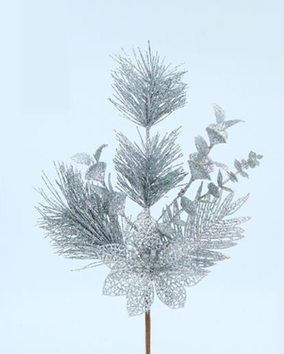 PICK 35 CM.  SILVER