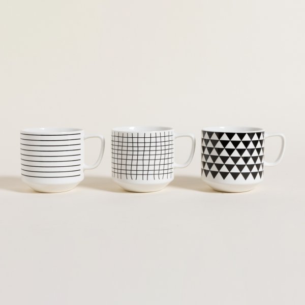 MUG DISEÑO SURTIDO BLACK & WHITE 580 ML