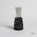 BOTELLON MAJA BLACK 1100 ML VASSA HOME