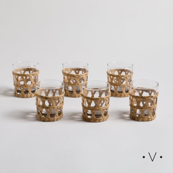 SET X 6 VASOS MAJA 260 ML