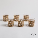 SET X 6 VASOS MAJA 260 ML VASSA HOME