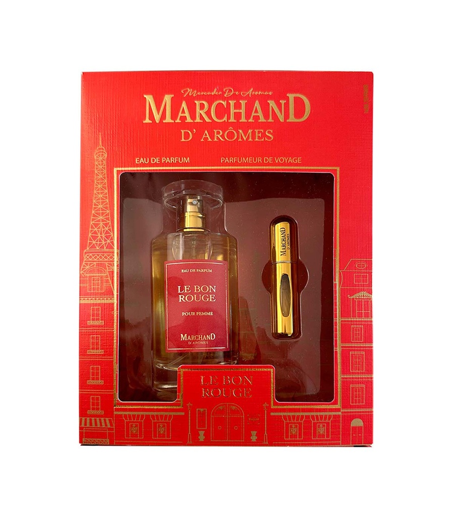 ESTUCHE LE BON ROUGE 110ML Y PERFUMERO MARCHAND