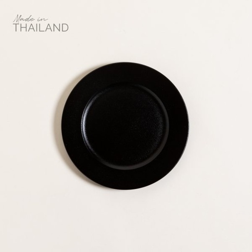 [411100] PLATO DE POSTRE FINE PLUS BLACK SAND 21 CM