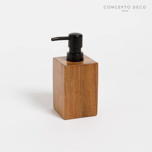 [165027] DISPENSER ACACIA CUADRADO 16CM