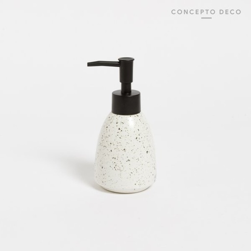 [165317] DISPENSER CERÁMICA SIFON BLANCO GOTA 15CM