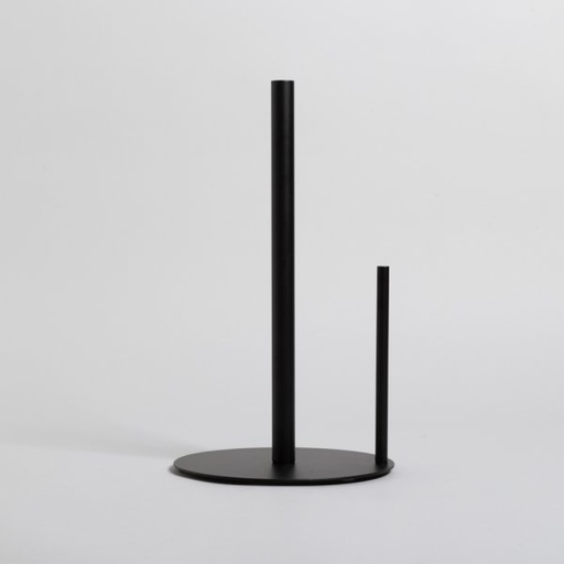 [411859] PORTA ROLLO BLACK IRON 18X31,7 CM VASSA HOME