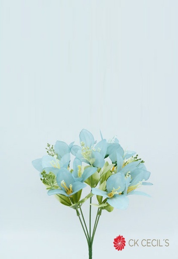 [4130186] ALSTROMERIA X 5 X 30CM BLUE