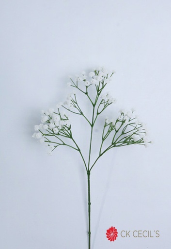 [4130344] BABYS BREATH SPRAY X 66 CM / WHITE FS14601