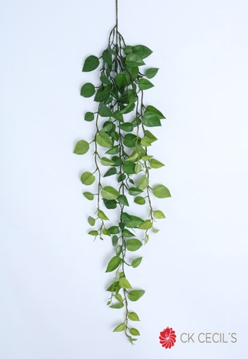 [4130378] LEAF HANGING SPRAY X 8 X1.14CM / GREEN VR53739