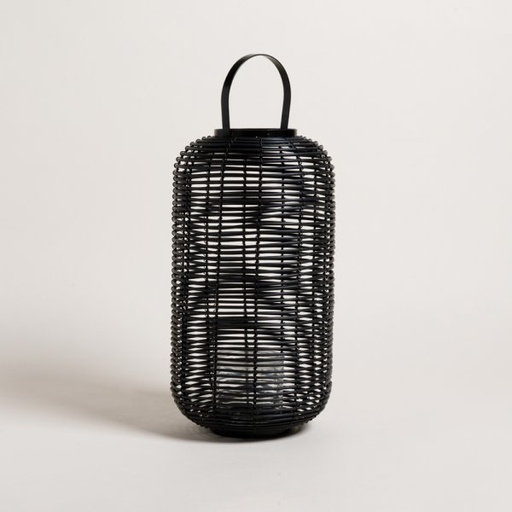 [4113190] FANAL LANTERN NEGRO 40X22 CM