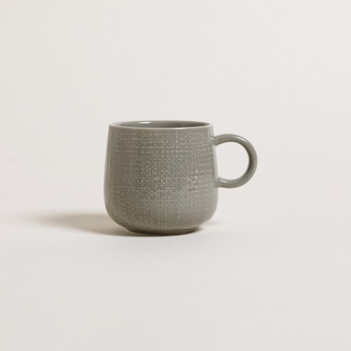 [4113207] MUG KHADI GREY 280 ML