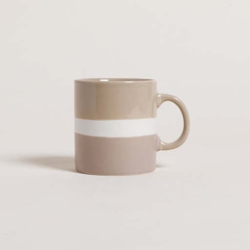 [4113292] MUG DE PORCELANA NAIROBI BEIGE 200 ML
