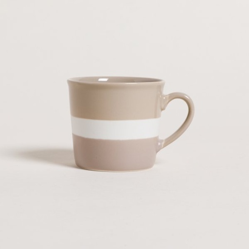 [4113293] MUG DE PORCELANA MASERU BEIGE 200 ML