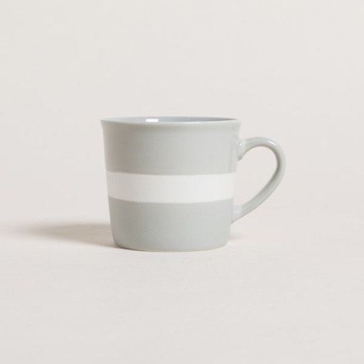 [4113298] MUG DE PORCELANA MASERU GRIS 200 ML