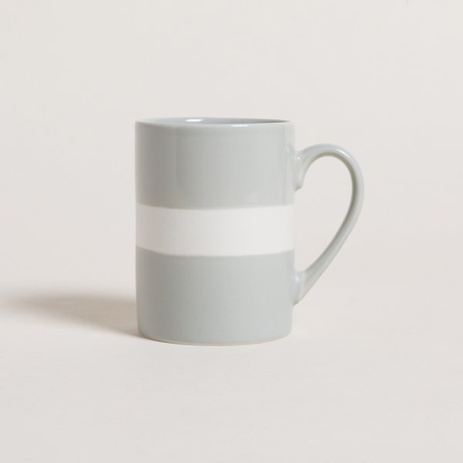 [4113299] MUG DE PORCELANA HARARE GRIS 350 ML
