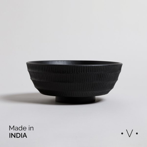 [4113393] BOWL DECO JAIPUR 25X10 CM VASSA HOME