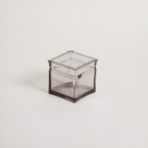[4113491] FRASCO CUADRADO CRYSTALINO FUME 400 ML