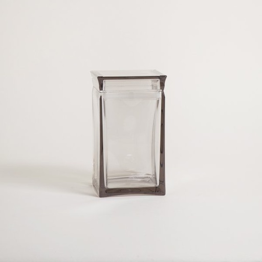 [4113493] FRASCO CUADRADO CRYSTALINO FUME 1000 ML