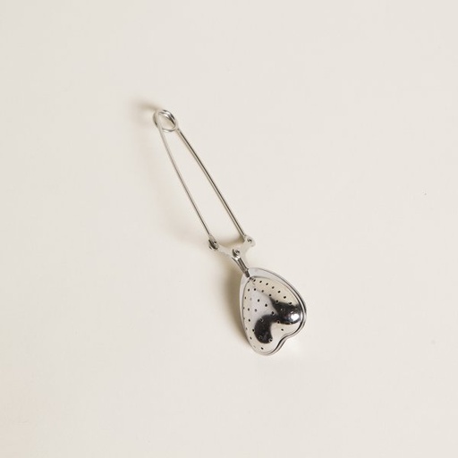 [4113517] INFUSOR DE TE PINZA CORAZON 15 CM