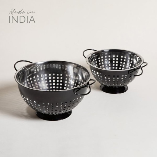 [4113518] SET X 2 COLADORES BLACK 35,5X16 / 30,5X13 CM