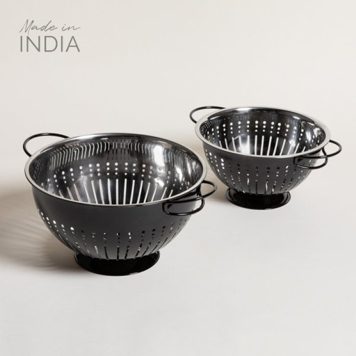 [4113528] SET X2 COLADORES BLACK 34,5X16 / 29,5X13,5 CM